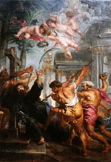 Peter Paul Rubens Martyrdom of St Thomas France oil painting art
